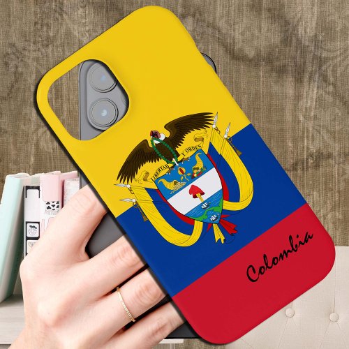 Colombian Flag Case Colombia fashion sports iPhone 15 Case