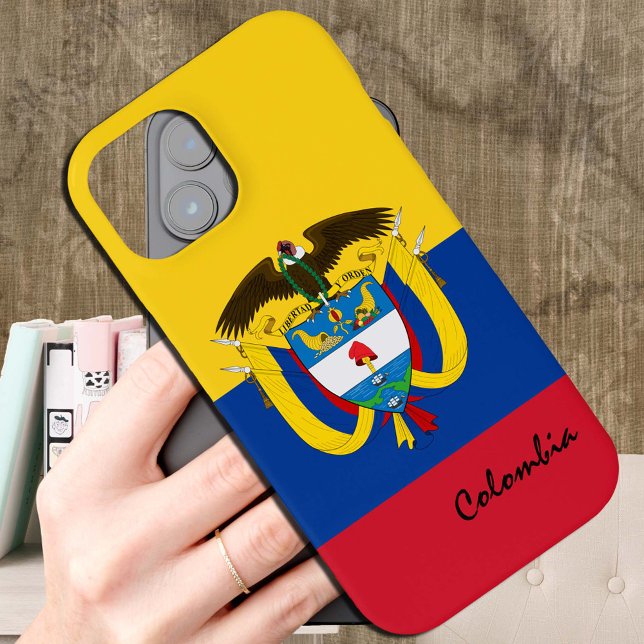 Colombian Flag Case, Colombia fashion /sports Case-Mate iPhone Case (Creator Uploaded)