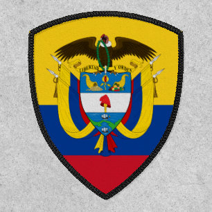 Colombian Flag & Coat of Arms, Flag of Colombia Patch