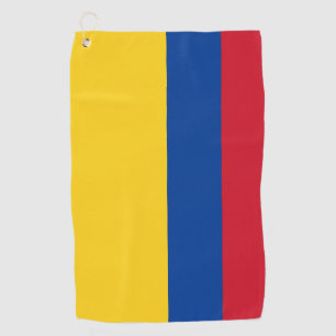 Colombian Flag & Colombia golf holiday /sports Golf Towel