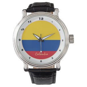 Colombian Flag & Colombia trendy fashion /design Watch