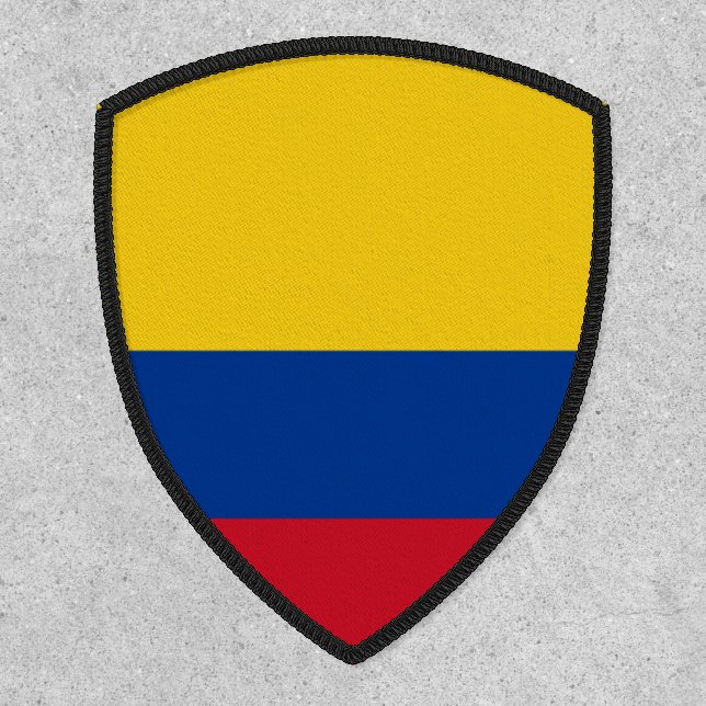 Colombian Flag, Flag of Colombia Patch (Front)