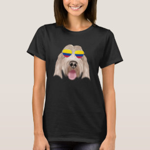 Colombian Flag Grand Basset Griffon Vendeen Colomb T-Shirt