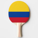 Colombian Flag Ping-pong Paddle at Zazzle