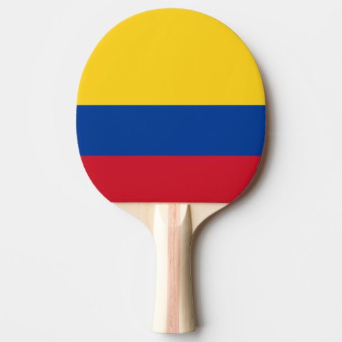 Colombian flag Ping_Pong paddle