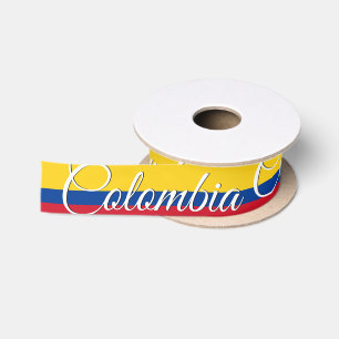 Colombian Flag Ribbon, fashion / sports, Colombia Satin Ribbon