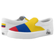 Colombian Flag Slip-on Sneakers at Zazzle