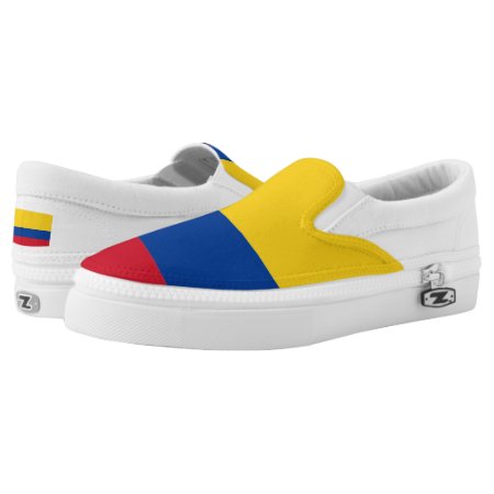 Colombian Flag Slip-on Sneakers