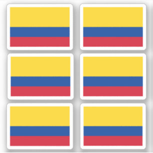 Colombian flag sticker