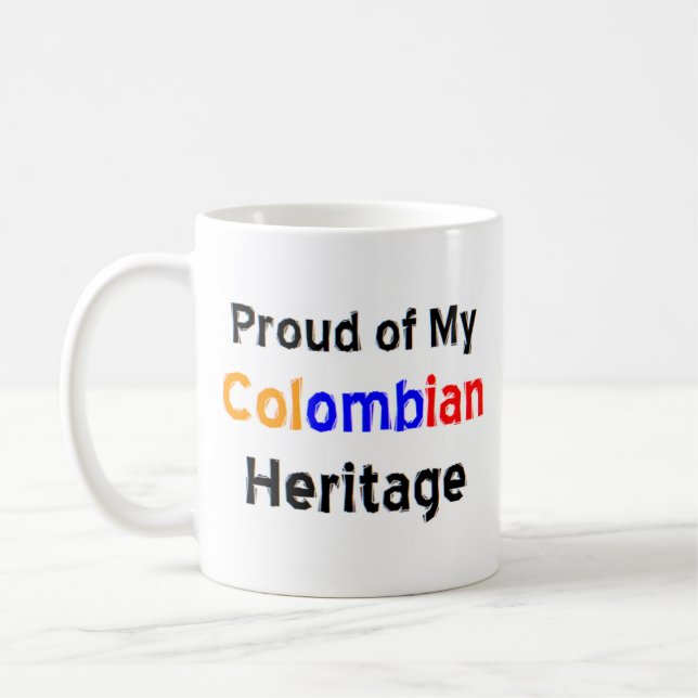 colombian heritage coffee mug (Left)