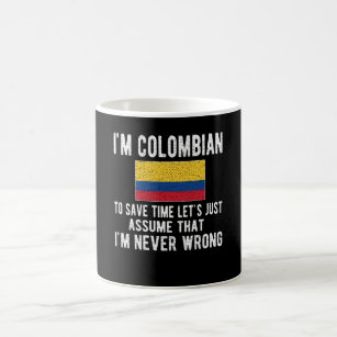 Colombian Heritage Colombia Roots Colombian Flag Coffee Mug
