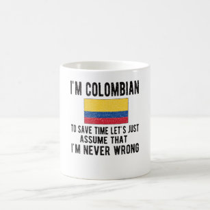 Colombian Heritage Colombia Roots Colombian Flag Coffee Mug
