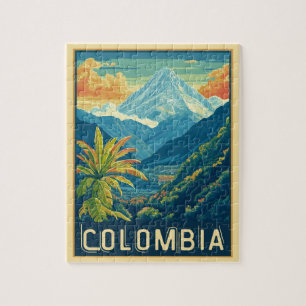 Colombian Mountain Landscape Jigsaw Puzzle