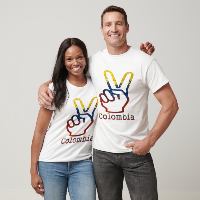 Colombian Peace Sign T-Shirt (Unisex)