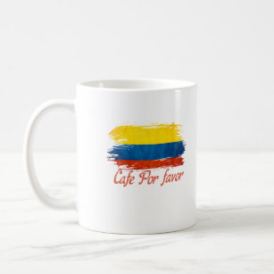 Colombian shirt, Colombia, Cafe, Cafe for favor, Coffee Mug