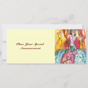 COLOMBINA / MARDI GRAS MASQUERADE BALL ANNOUNCEMENT