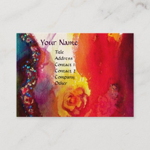 COLOMBINA   Performing  Arts Costume Designer Business Card