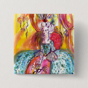 COLOMBINA / VENETIAN MASQUERADE MASKS BUTTON