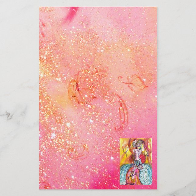 COLOMBINA / Venetian Masquerade Masks Stationery (Front)