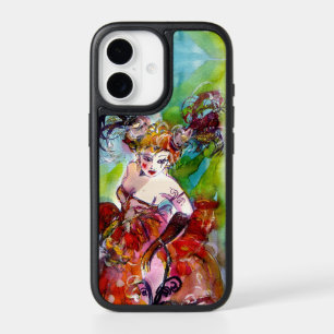 COLOMBINE / Venetian Masquerade Lady in Red iPhone 17 Case