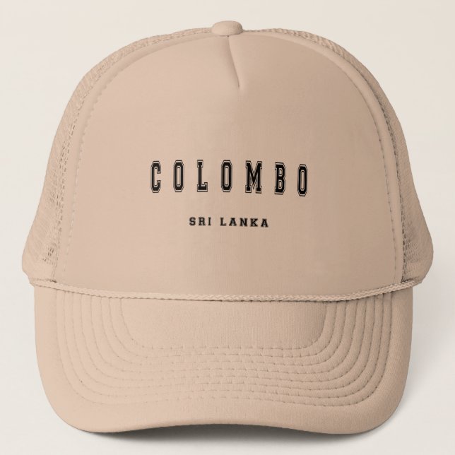 Colombo Sri Lanka Trucker Hat (Front)