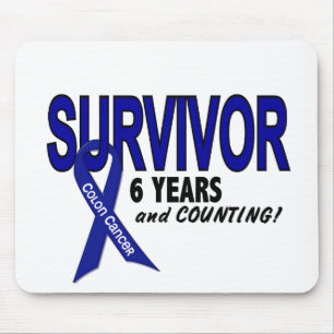 Colon Cancer 6 Year Survivor Mouse Pad
