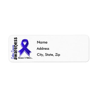 Colon Cancer Awareness 5 Label