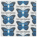 Colon Cancer Awareness: Butterfly Fabric