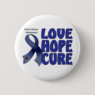 Colon Cancer Awareness Button