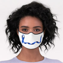 Colon Cancer Awareness Mask