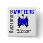 Colon Cancer Awareness Matters Pinback Button