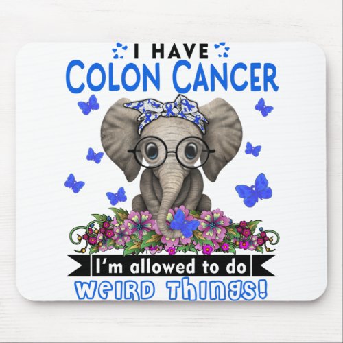 Colon Cancer Awareness Month Ribbon Gifts Mouse Pad