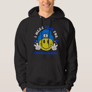 Colon Cancer Awareness Ribbon Support Gifts Hoodie