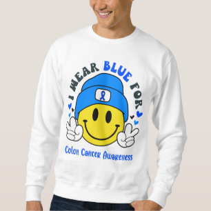 Colon Cancer Awareness Ribbon Support Gifts Sweatshirt
