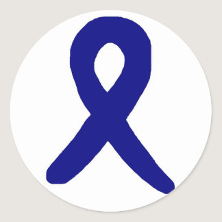 Colon cancer awareness sticker