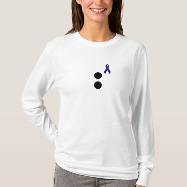 Colon Cancer Awareness T-Shirt (Front)