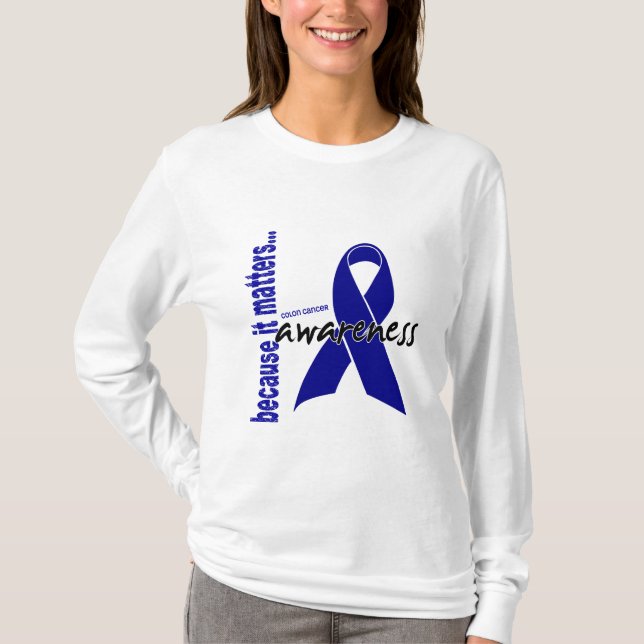 Colon Cancer Awareness T-Shirt (Front)
