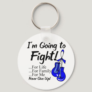 Colon Cancer I am Going To Fight Keychain