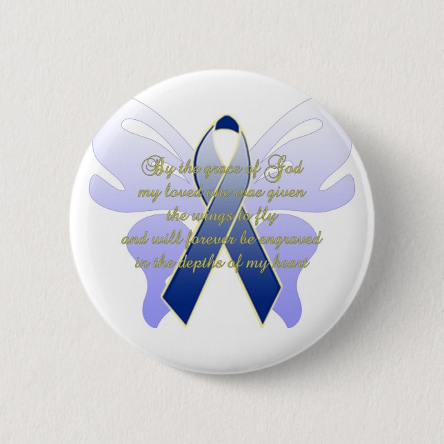 COLON CANCER LOSS BUTTON (Front)