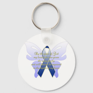 COLON CANCER LOSS KEYCHAIN