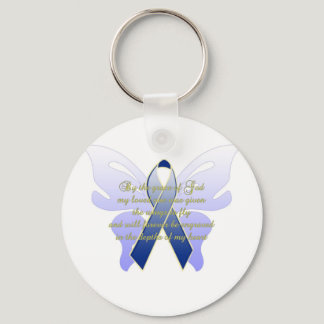 COLON CANCER LOSS KEYCHAIN