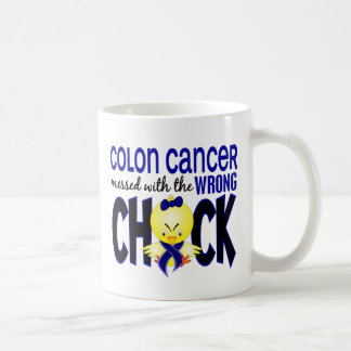 Colon Cancer Messed With The Wrong Chick Coffee Mug