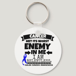 Colon Cancer Met Its Worst Enemy in Me Keychain