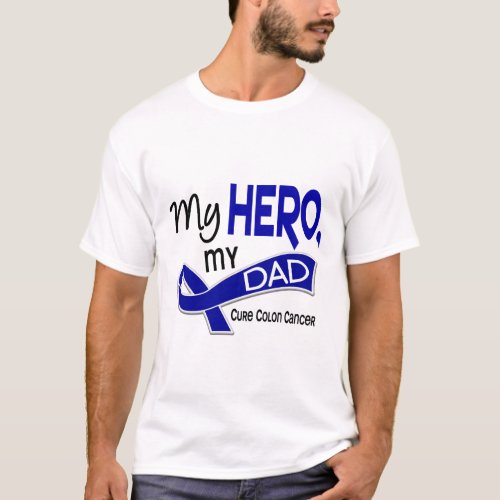 Colon Cancer MY HERO MY DAD 42 T_Shirt