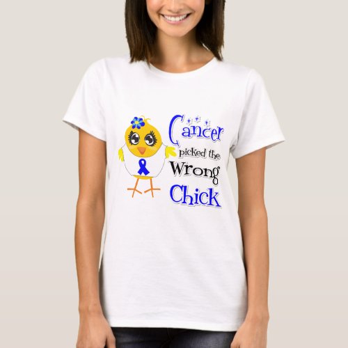 Colon Cancer Picked The Wrong Chick T_Shirt
