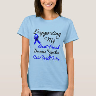 Colon Cancer Support (Best Friend) T-Shirt