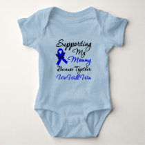 Colon Cancer Support (Mommy) Baby Bodysuit