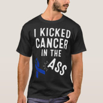 Colon Cancer Survivor Gift Men Women Funny Cancer  T-Shirt
