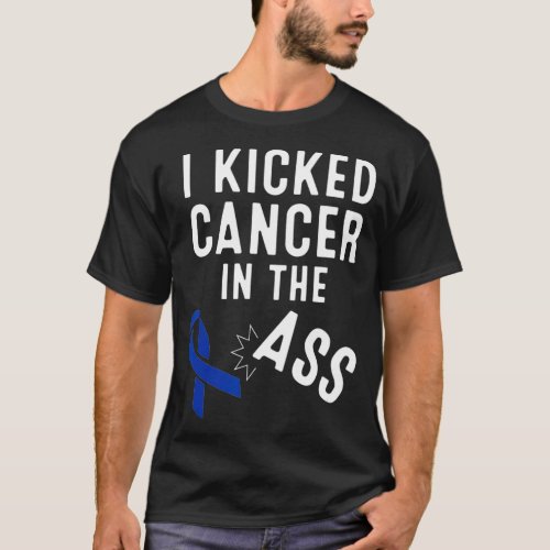 Colon Cancer Survivor Gift Men Women Funny Cancer  T_Shirt