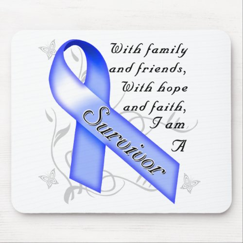 Colon Cancer Survivor Mouse Pad